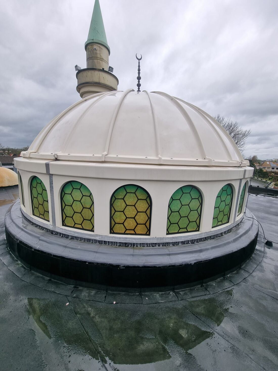 Gereinigde monumentale koepel